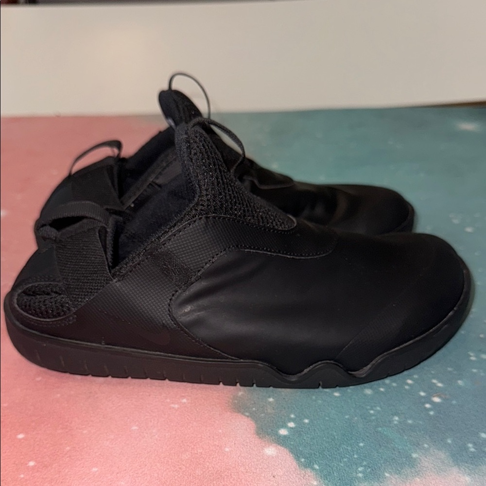 Nike medical nurse doctor scrub Black Slip-On Shoes slides clogs women’s 6